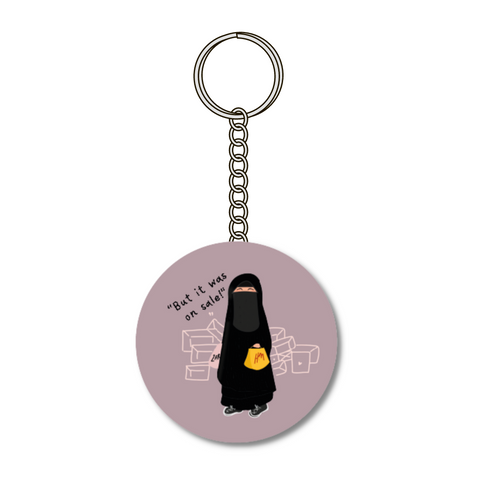 But it was on sale - Niqab - keyring