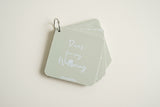 Wellbeing flashcards - with ring