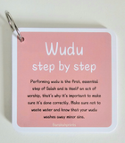 Wudu cards - pink