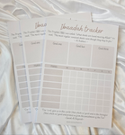 Ibaadah tracker notepad