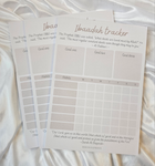 Ibaadah tracker notepad