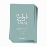 Salah and Duas Flashcards