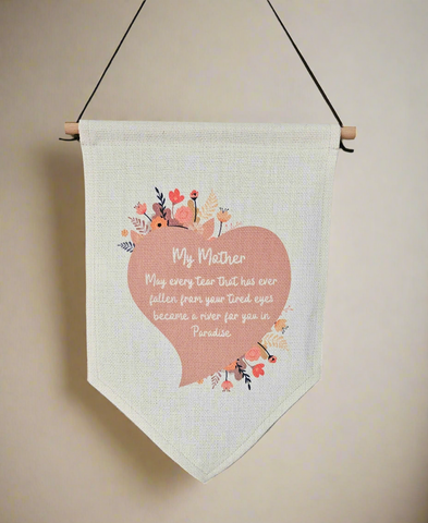Mother wall hanging