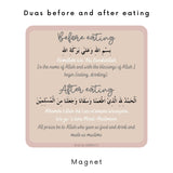 Set of 3 Fridge magnets - Duas