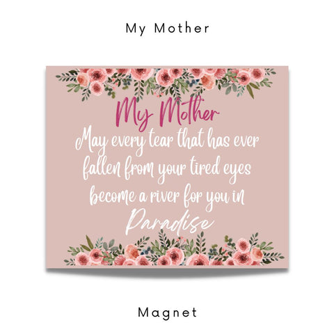 Fridge magnet - My mother