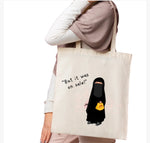 Tote bag - Niqab -  SLIGHT DEFECT IN PRINTING