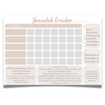 Ibaadah tracker whiteboard